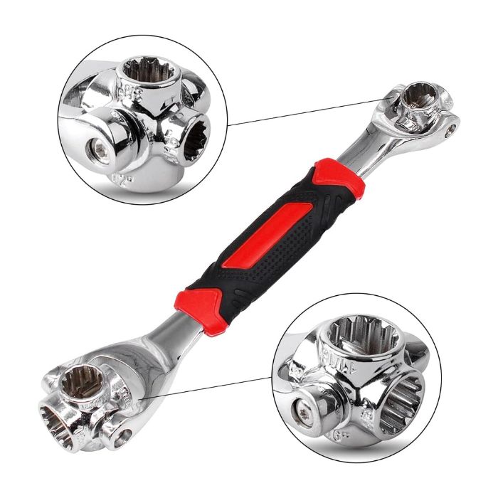MultiFunction Wrench Tool with 360 Degree Rotating Head - Image 3